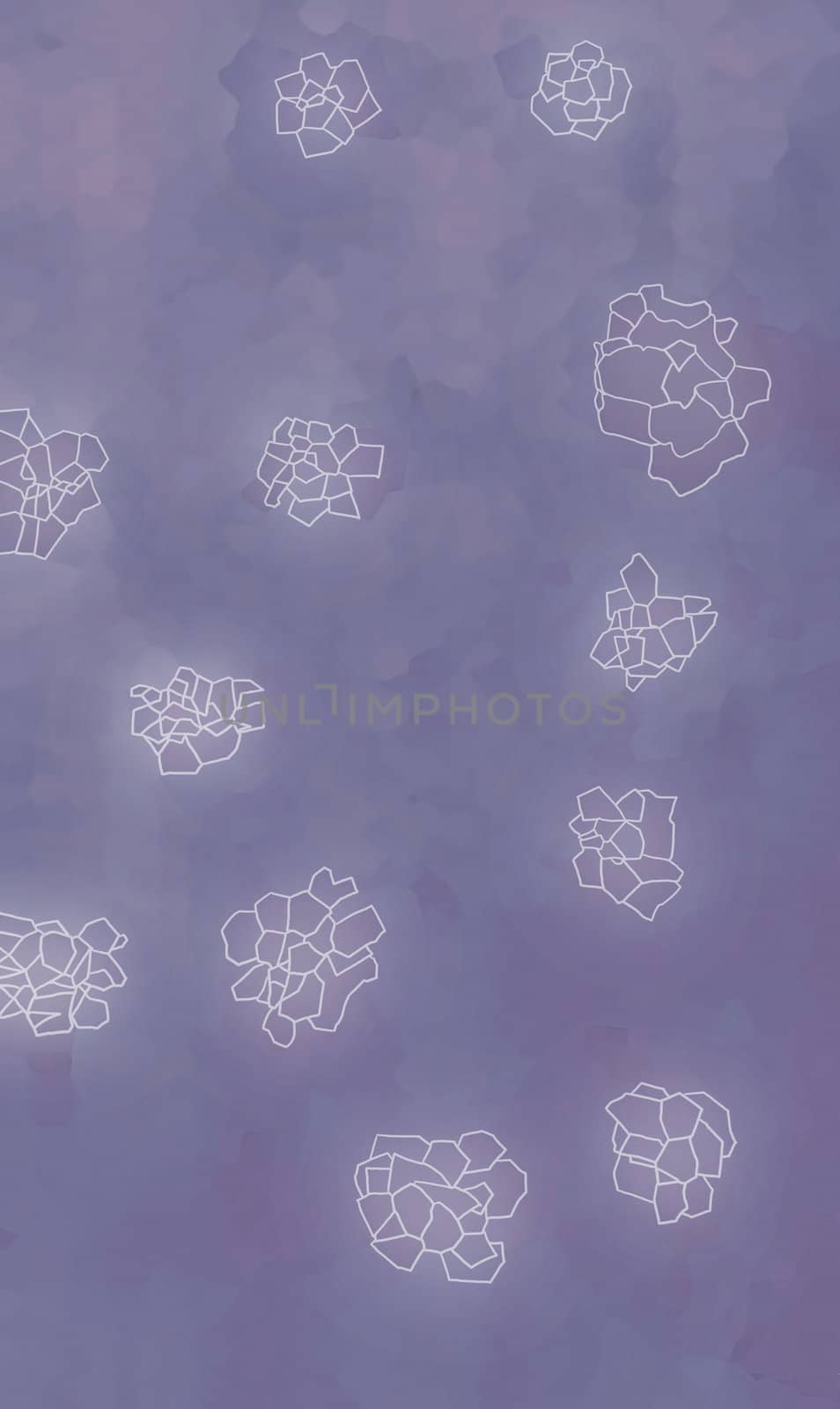 Abstract background - flowers. The gentle, blurred image of flowers, with water color effect.