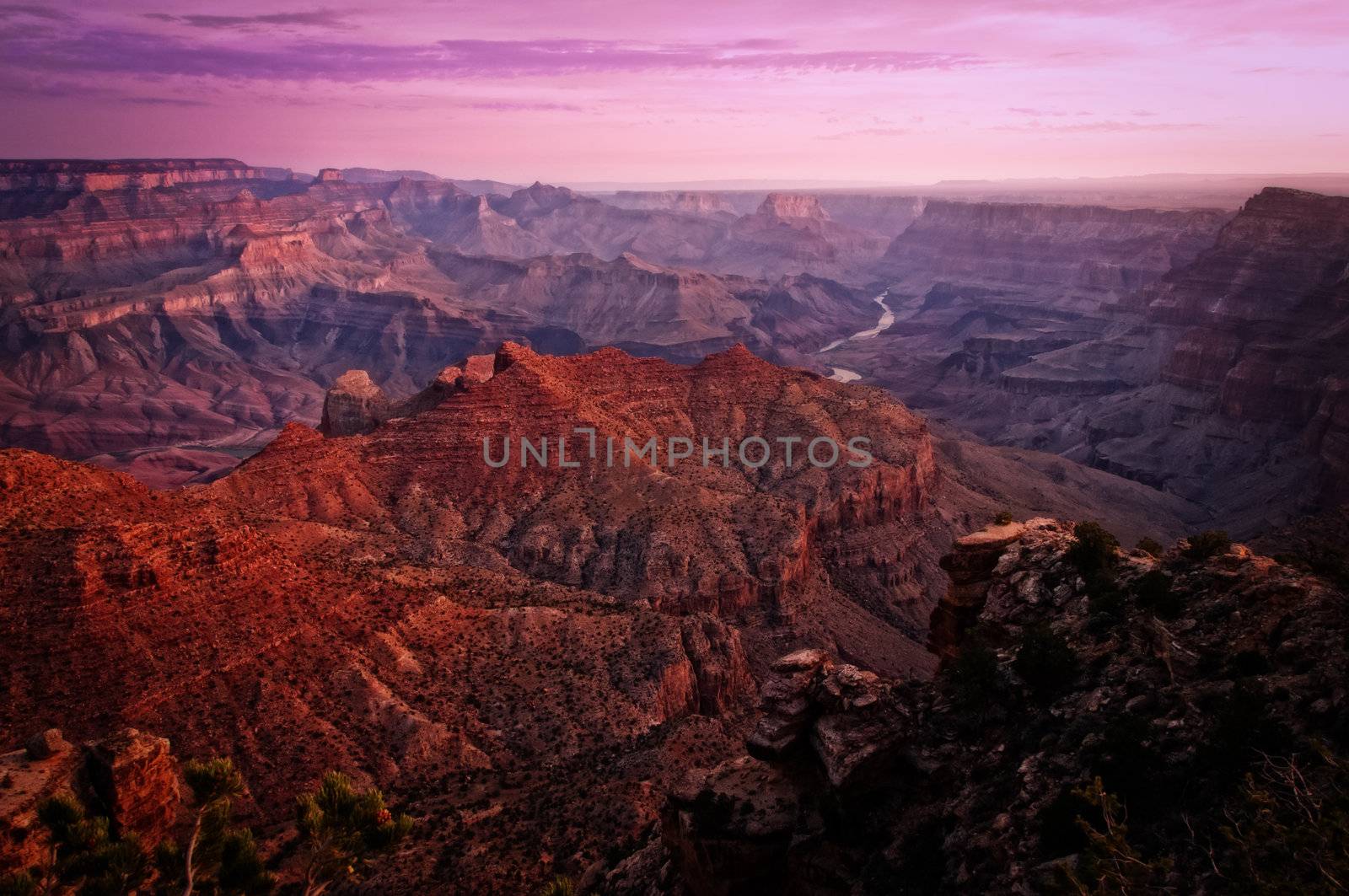 Grand canyon colorful sunrise by martinm303