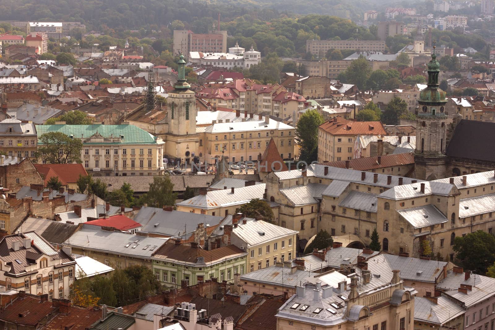 Historical center of Lviv by victosha