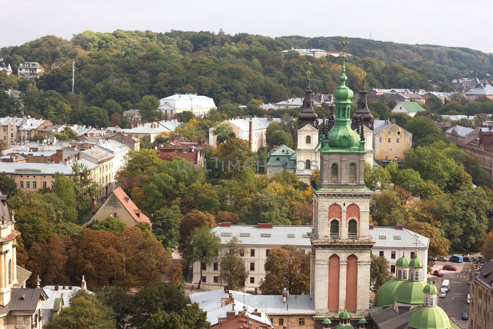 Historical center of Lviv by victosha