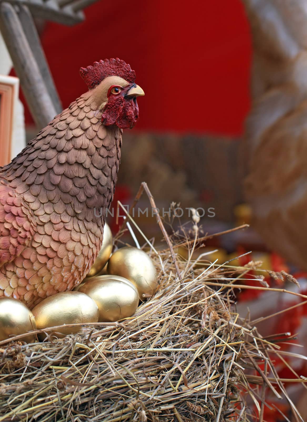 hen in jack on golden egg by basel101658