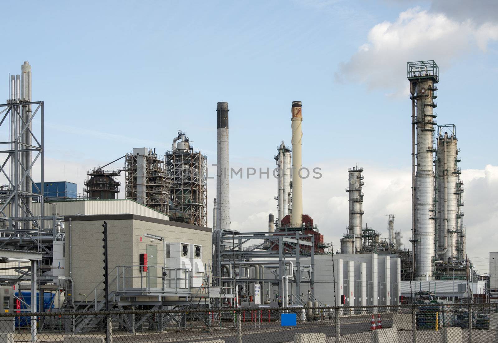 oil refinery  by compuinfoto