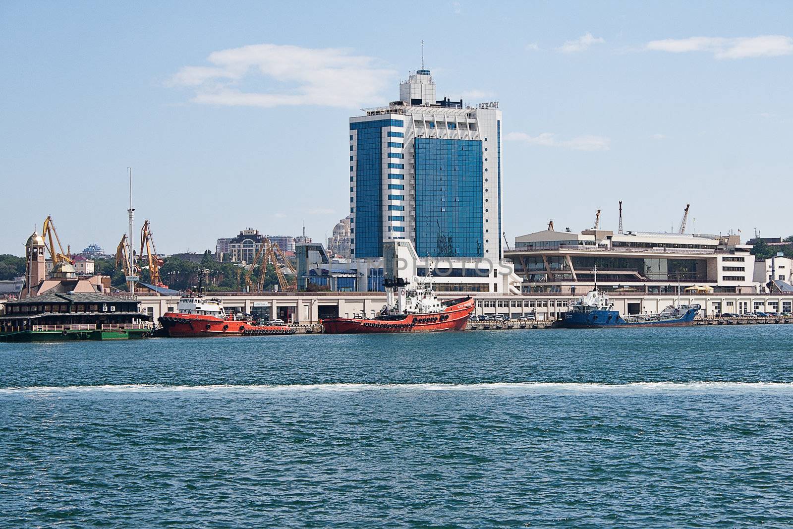 Sea in Odessa, Ukraine