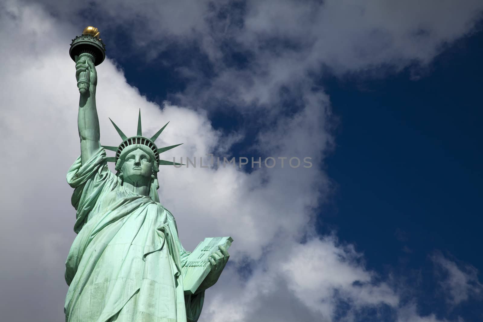 The Statue of Liberty at New York City