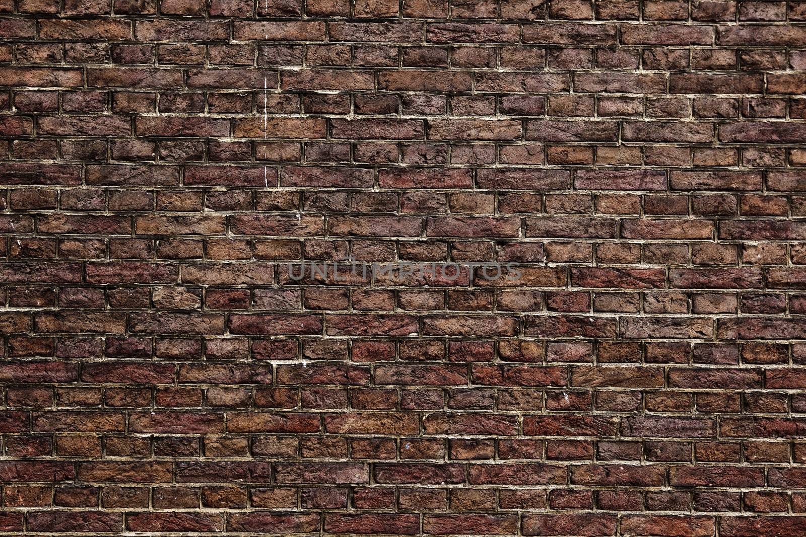 Great background made of a brick wall