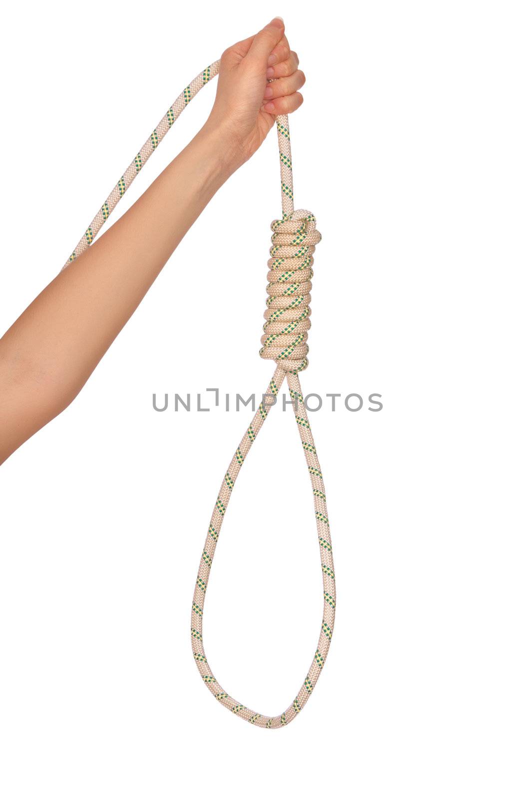 economic crisis force to suicide with rope