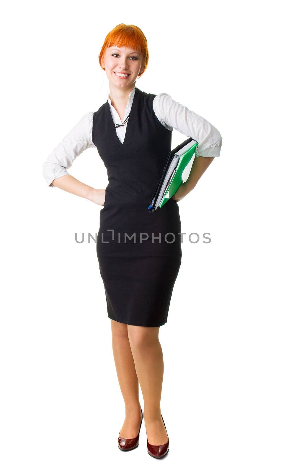 Attractive businesswoman