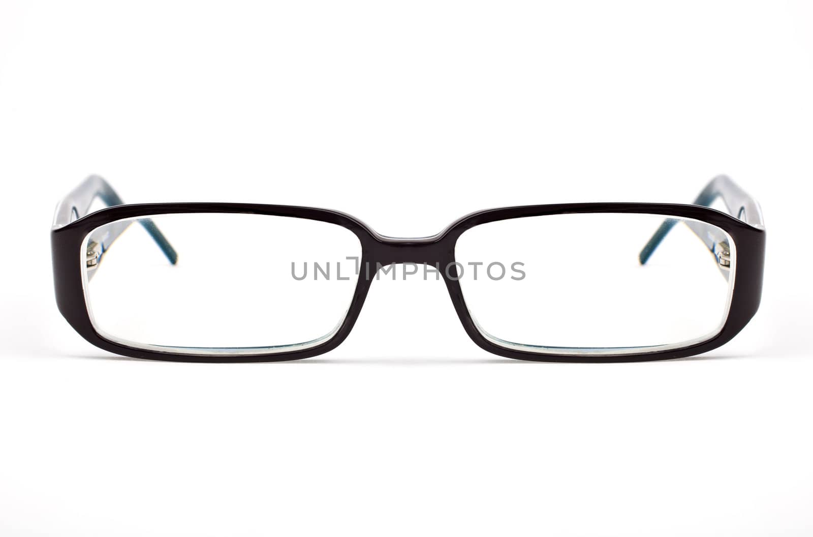 Pair of Glasses on a white background.