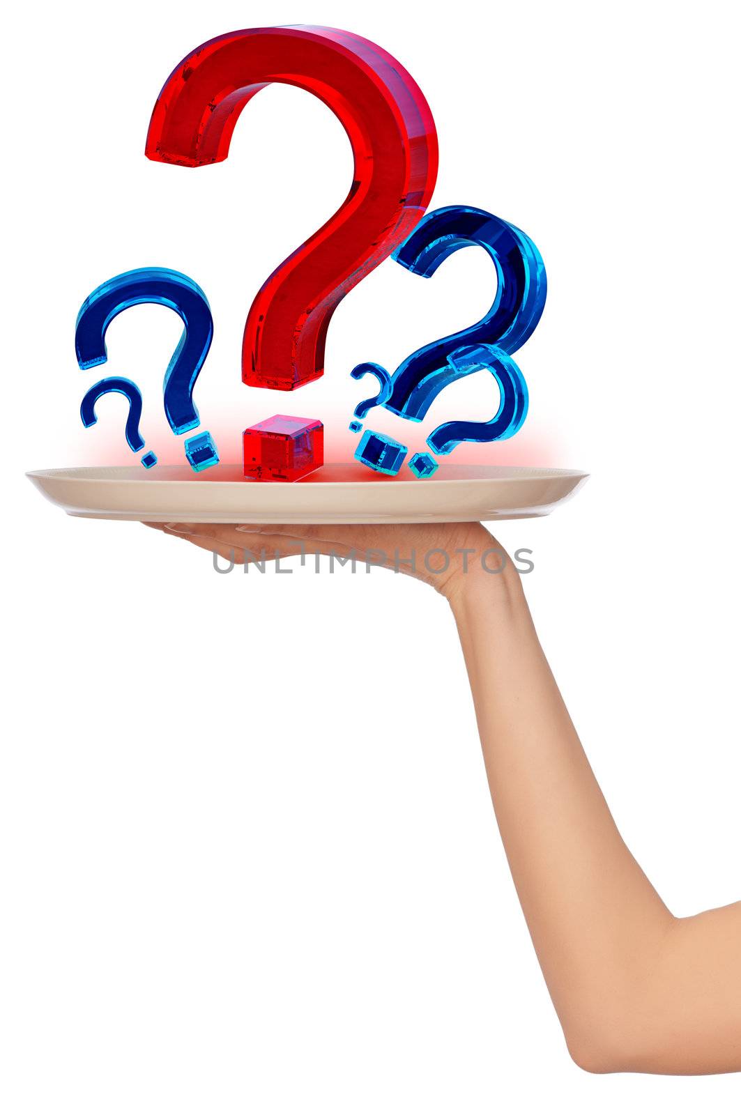 Person chooses the most important question in his life
