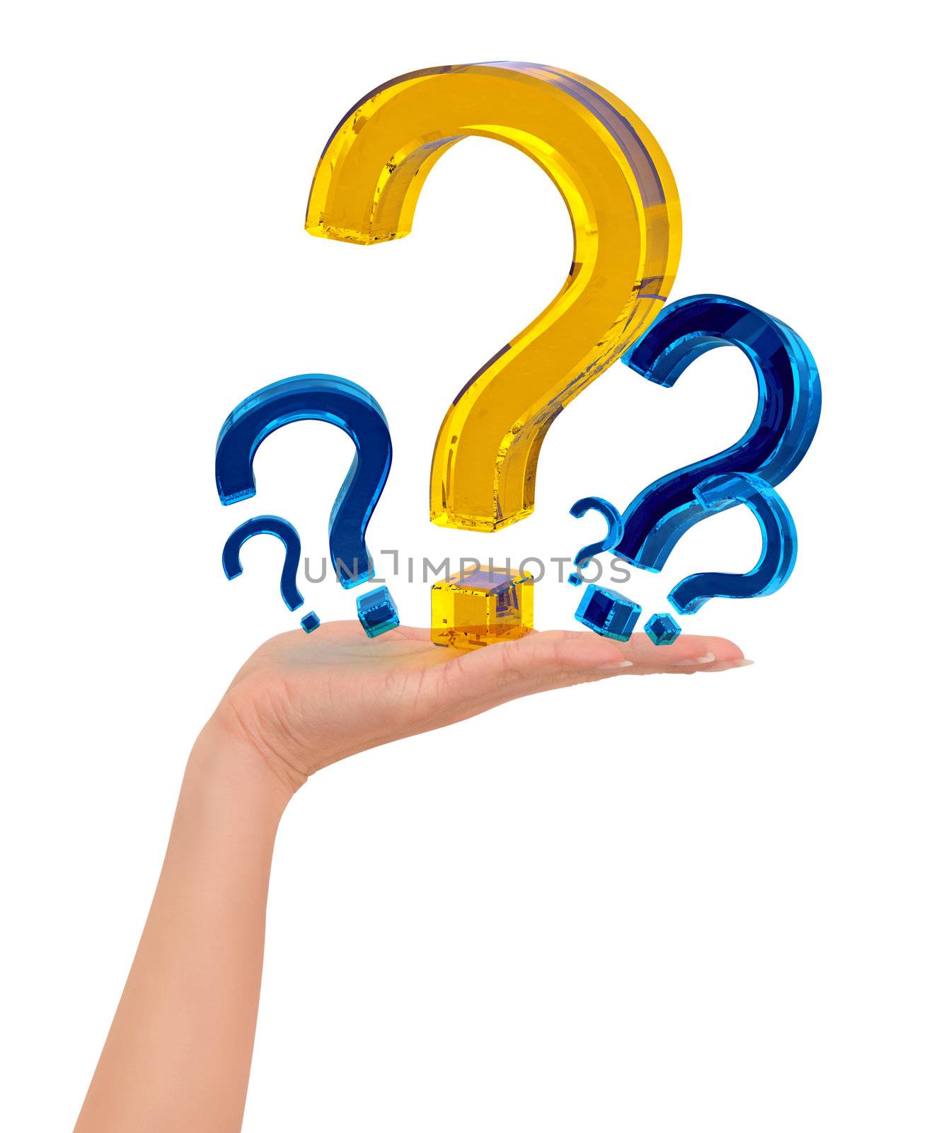 Person chooses the most important question in his life