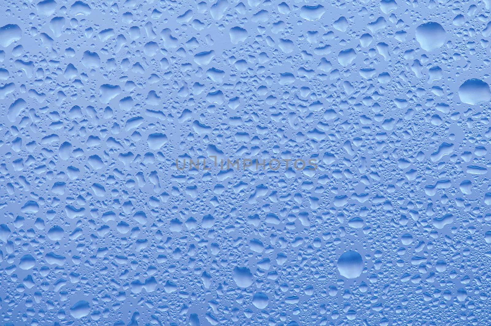 Water raindrops on the window after rain for background