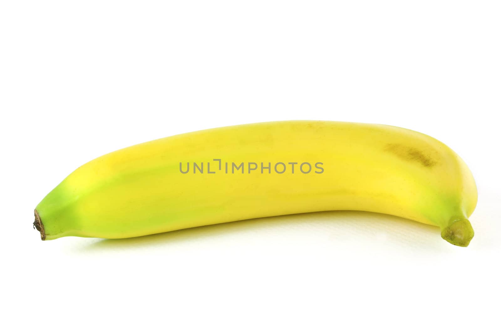 Banana isolated on white