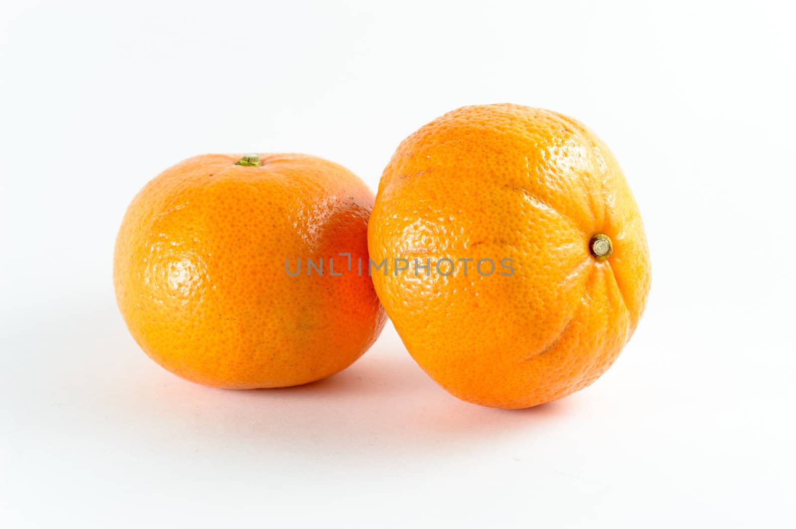Orange isolated on a white background.