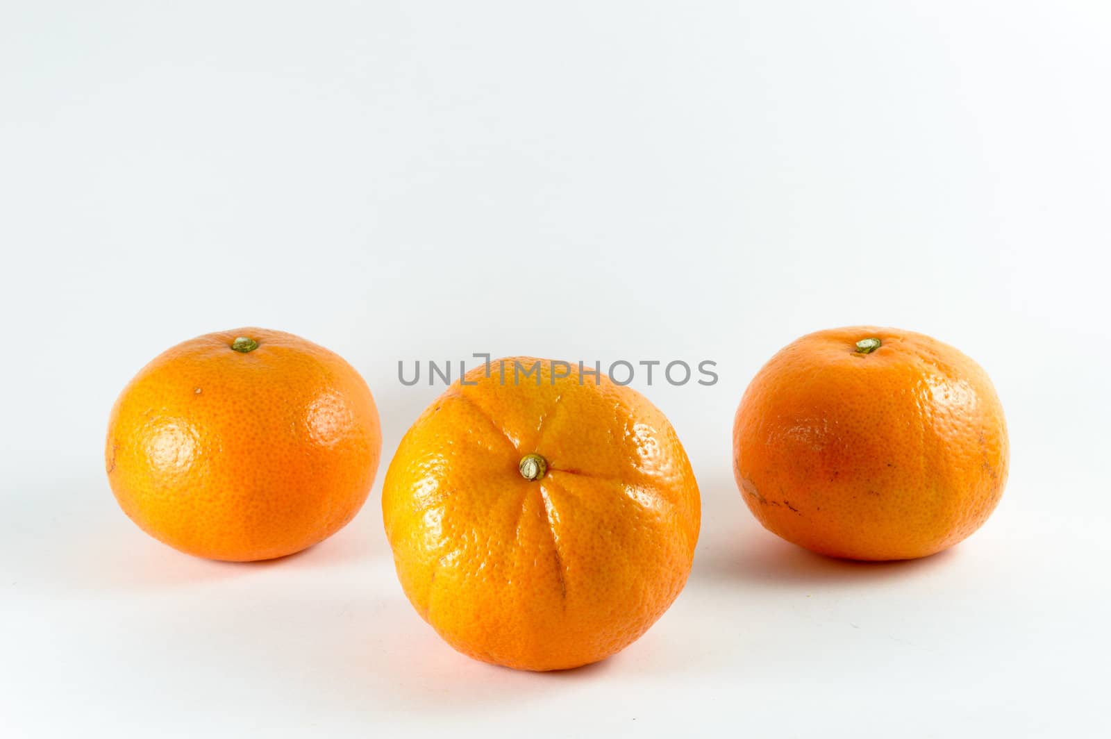 Orange isolated on a white background.