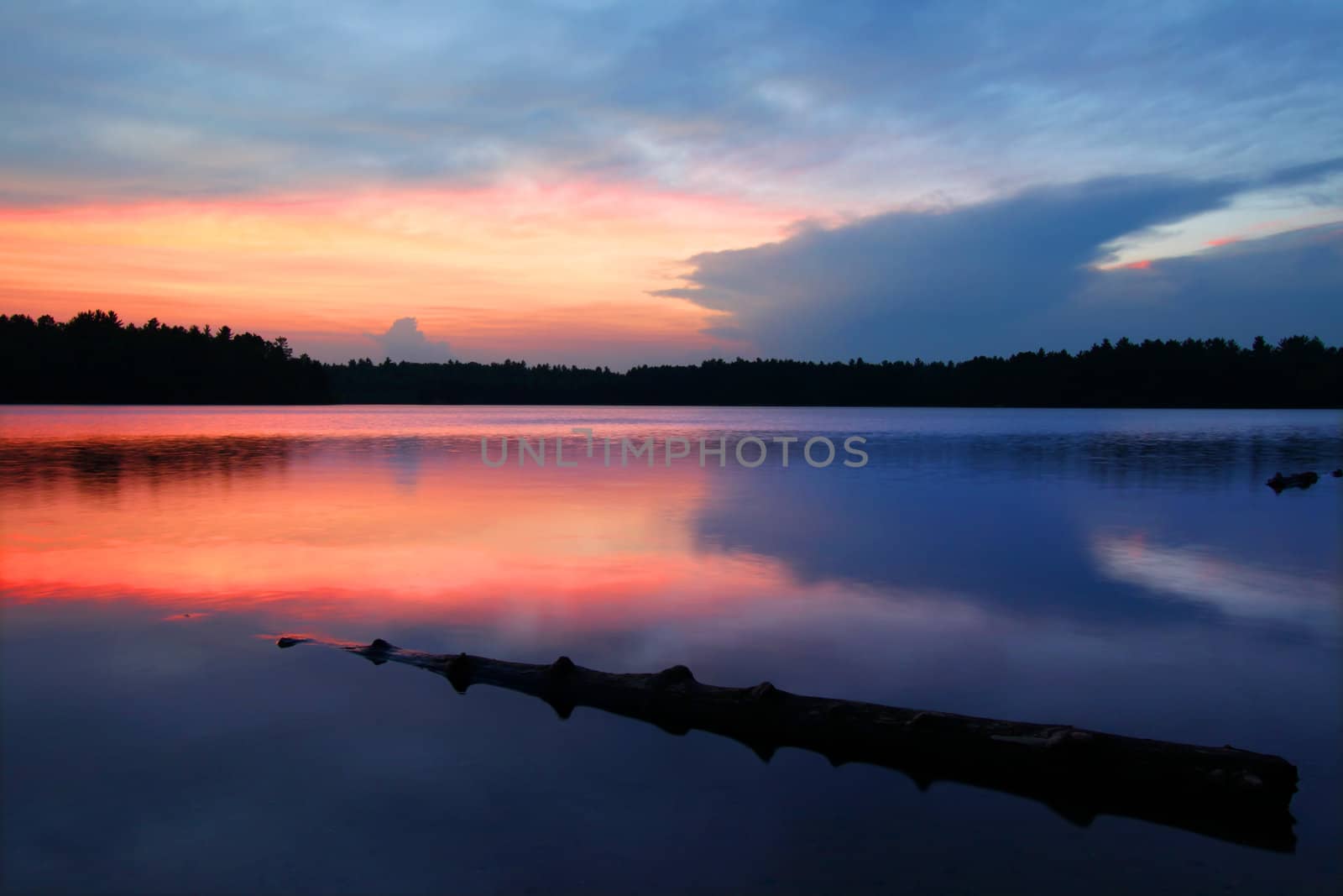 Northwoods Wisconsin Sunset by Wirepec