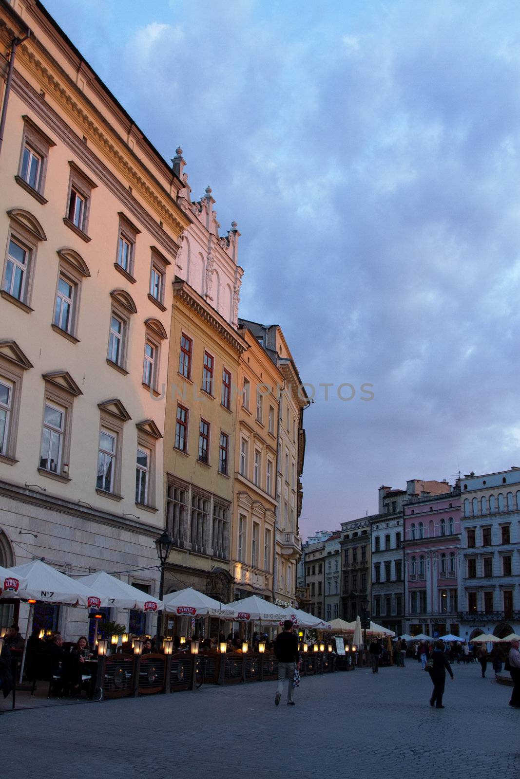 Krakow city in Poland, Europe by Gdolgikh