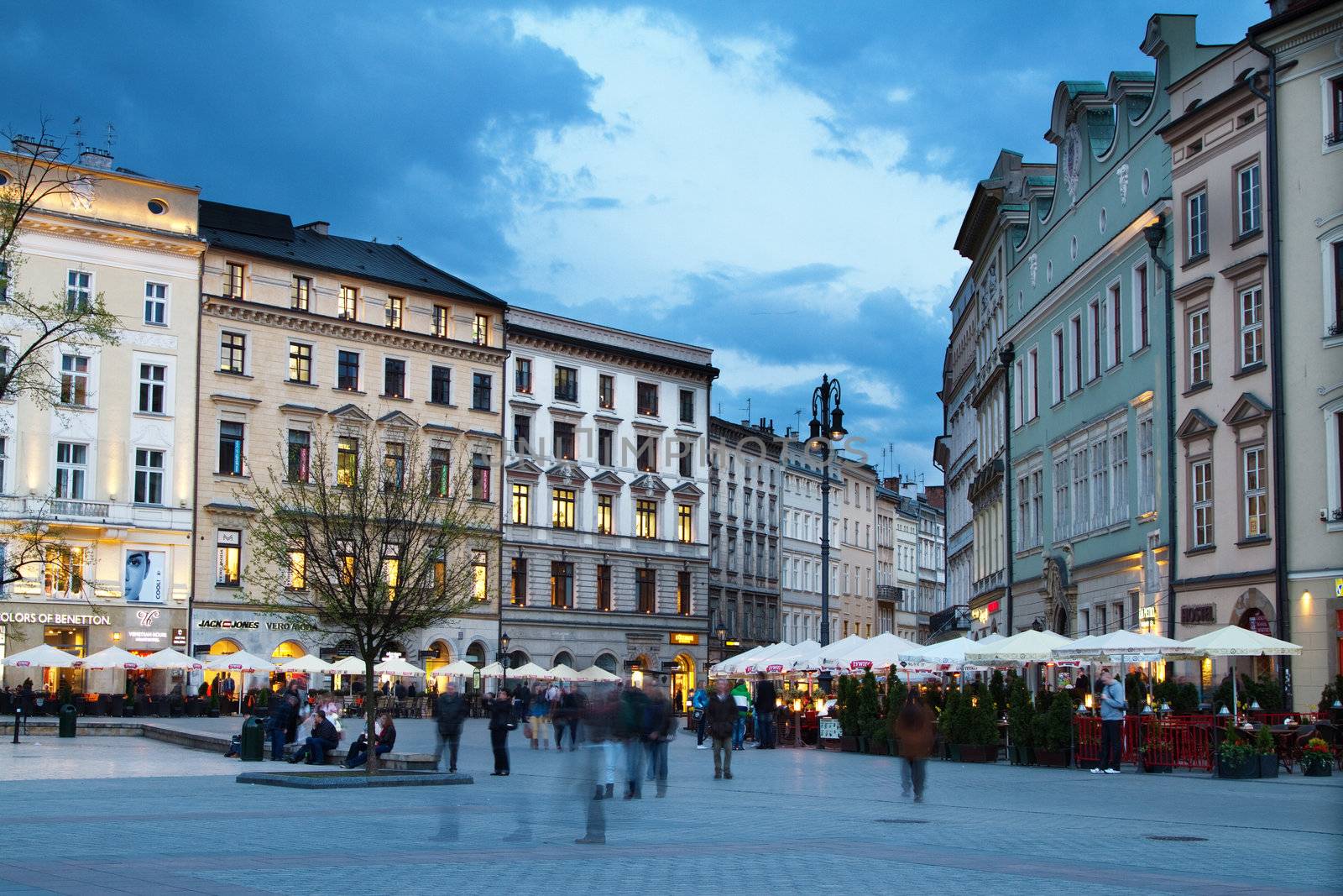 Krakow city in Poland, Europe by Gdolgikh