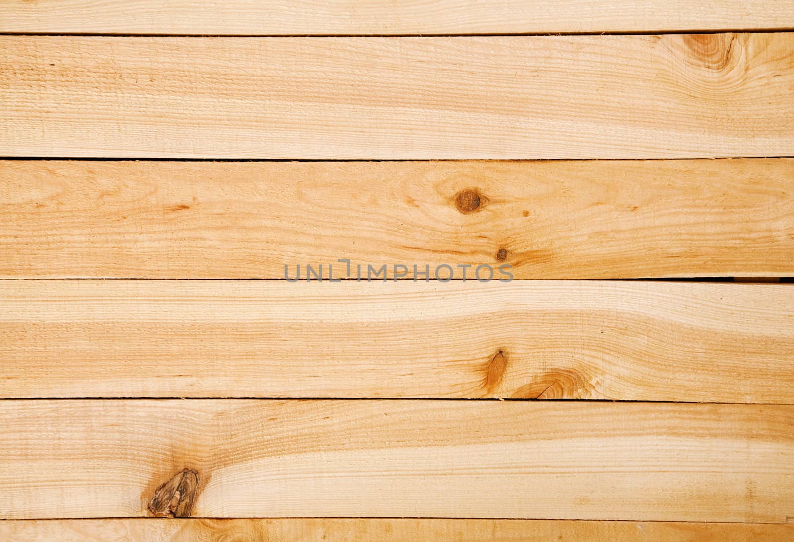 Raw pine planks background