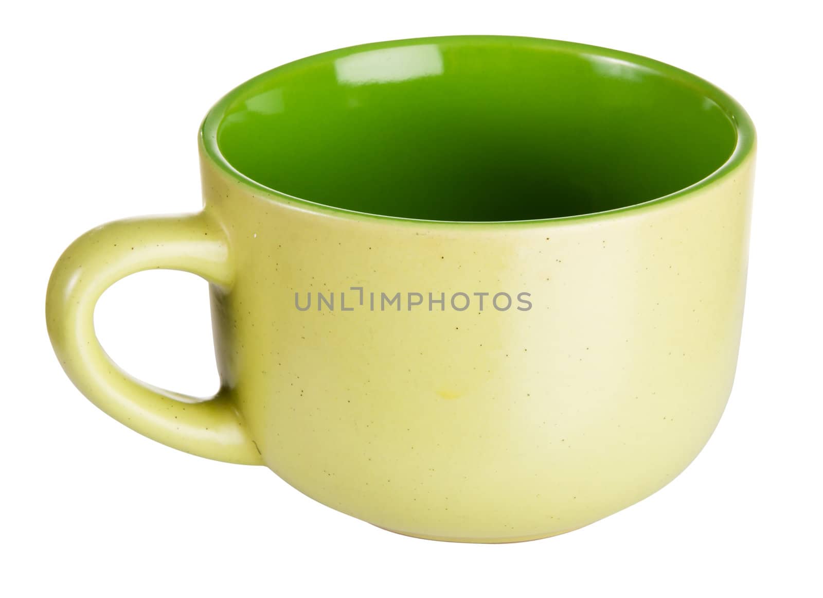 Green tea cup by Gdolgikh