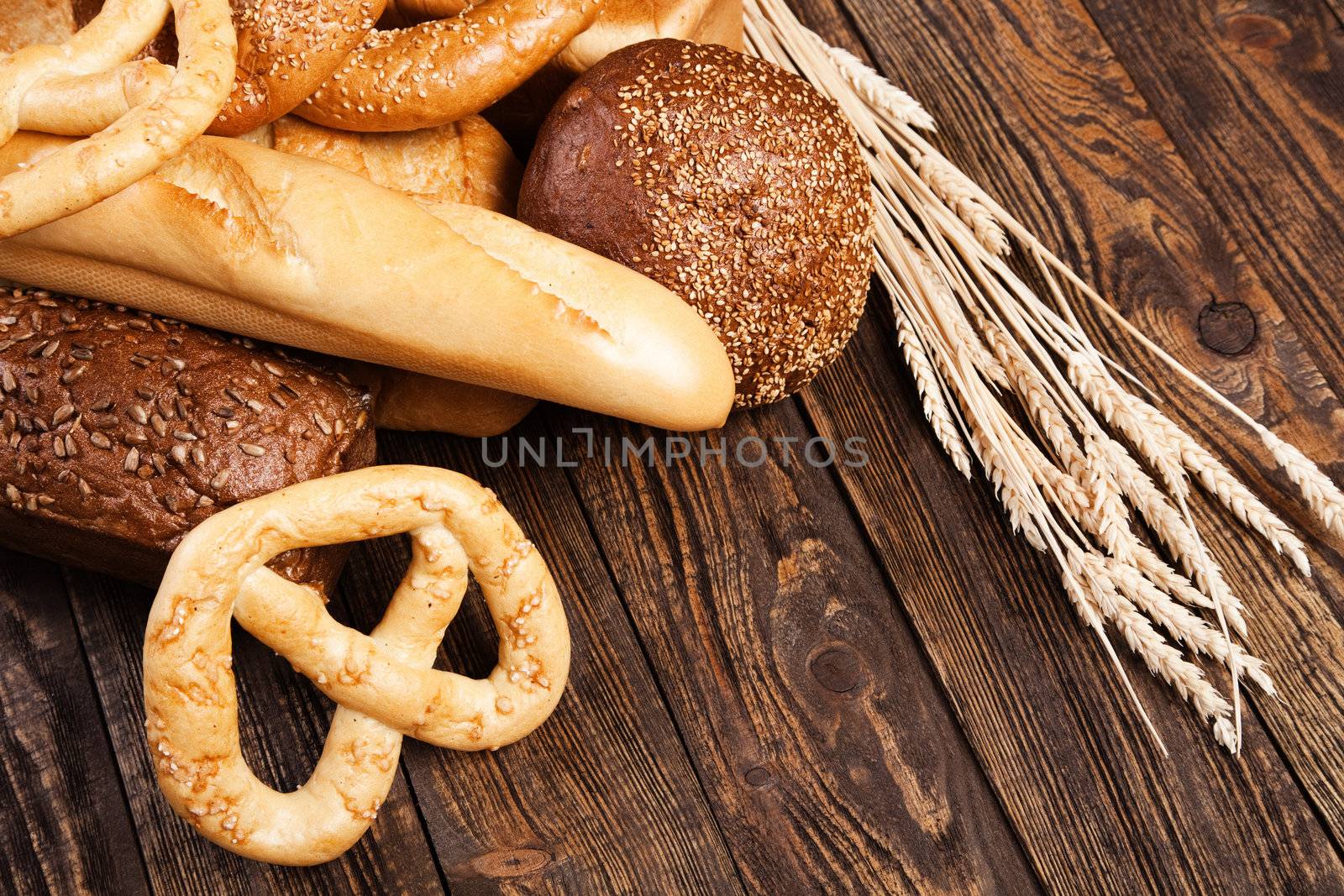 Bread assortment by Gdolgikh