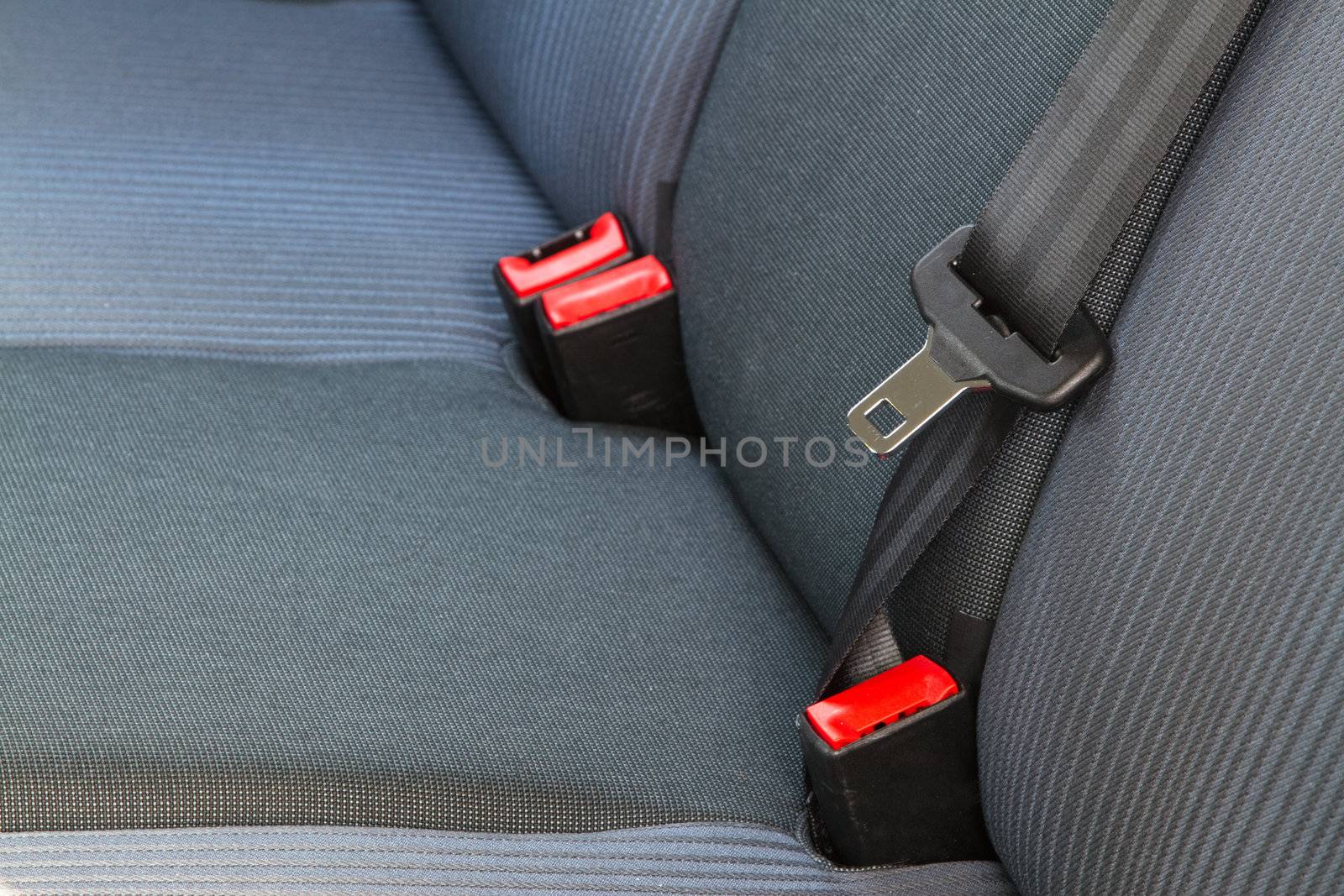 Back passenger seats in a car by Gdolgikh