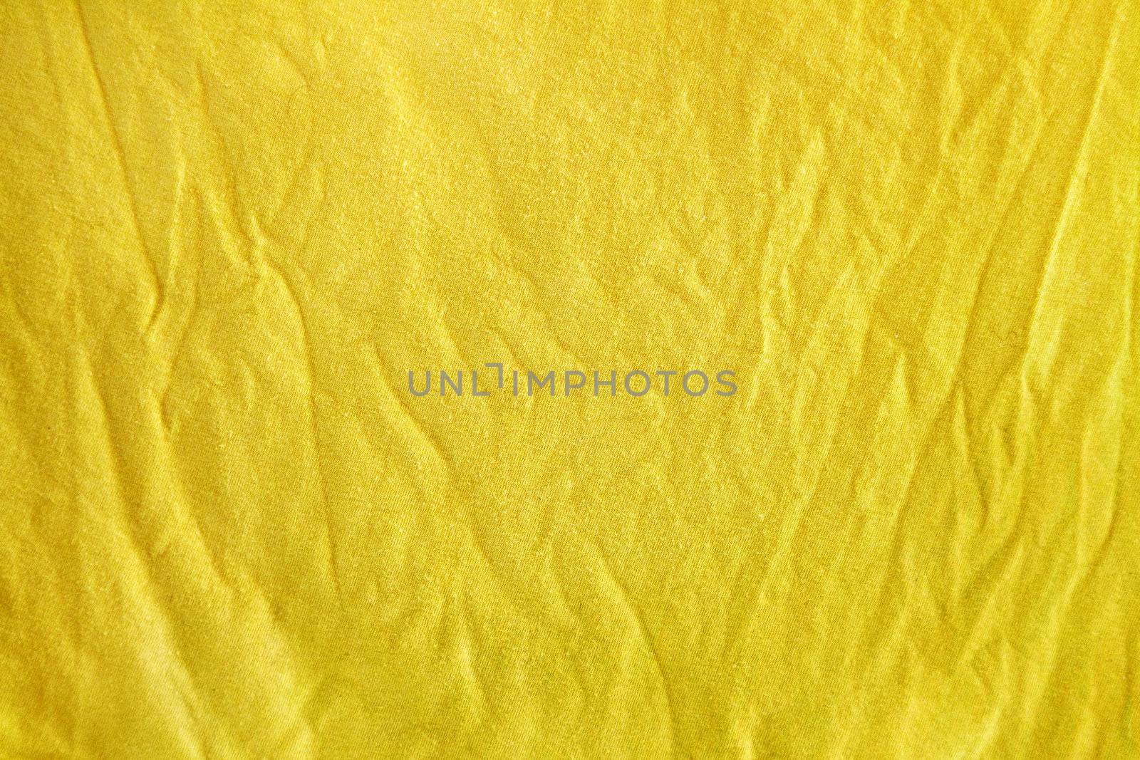 Crumpled cotton cloth closeup texture