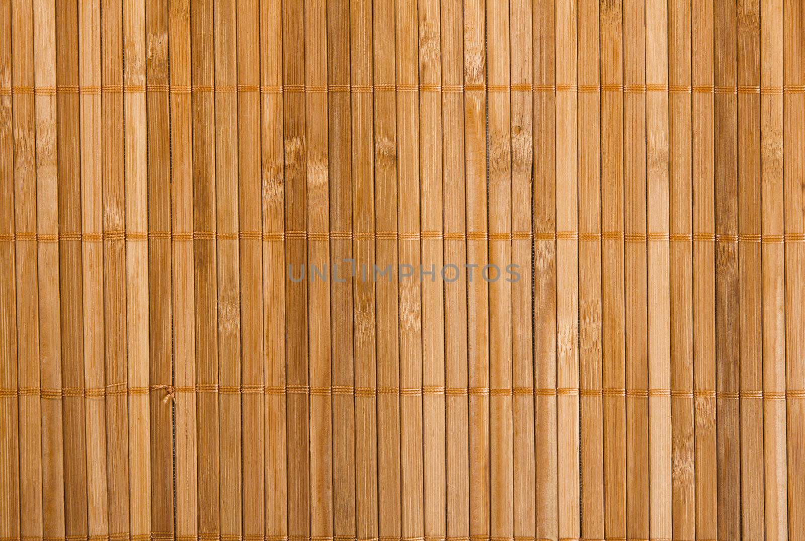 Traditional yellow bamboo pad texture