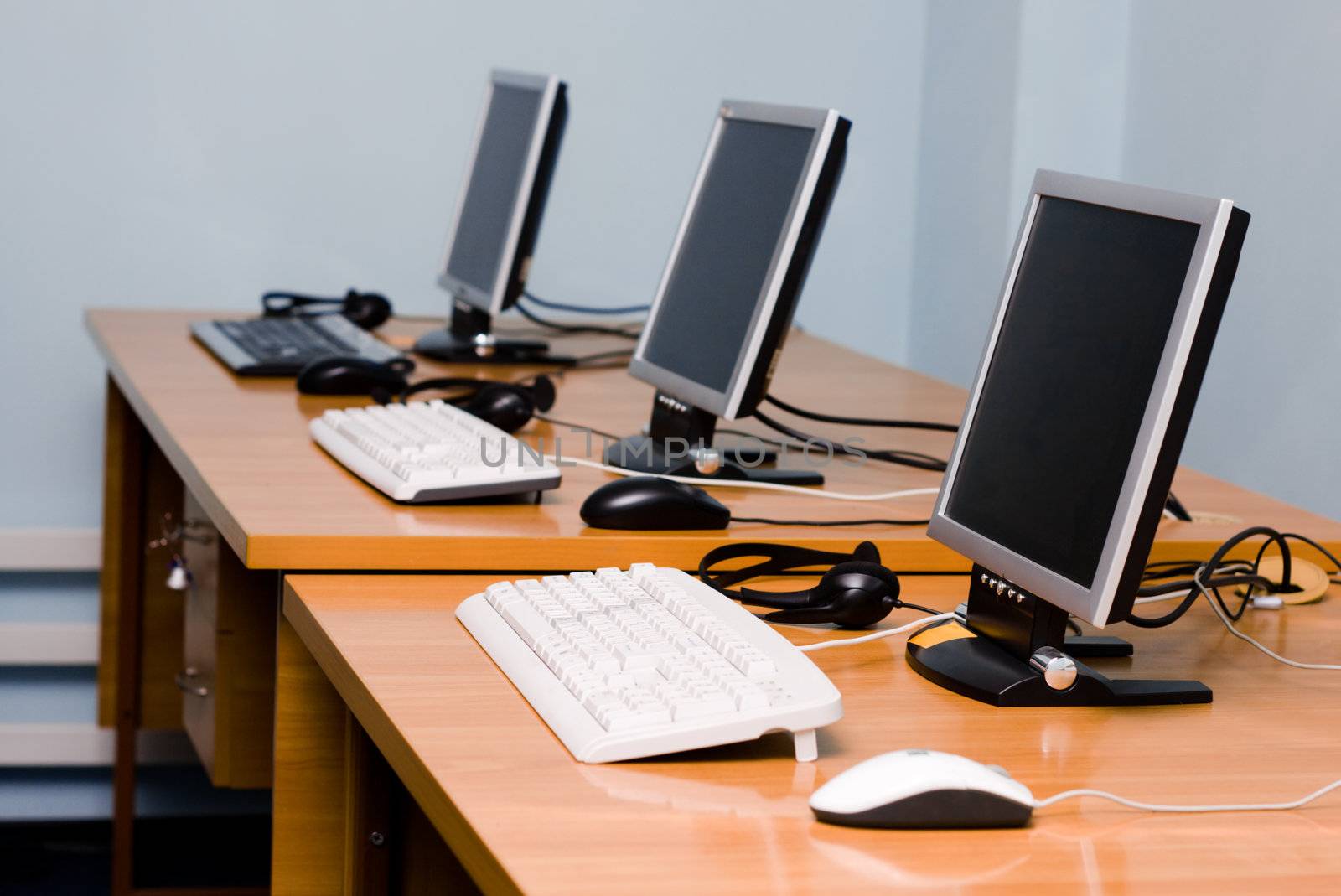 Modern office or training centre interior