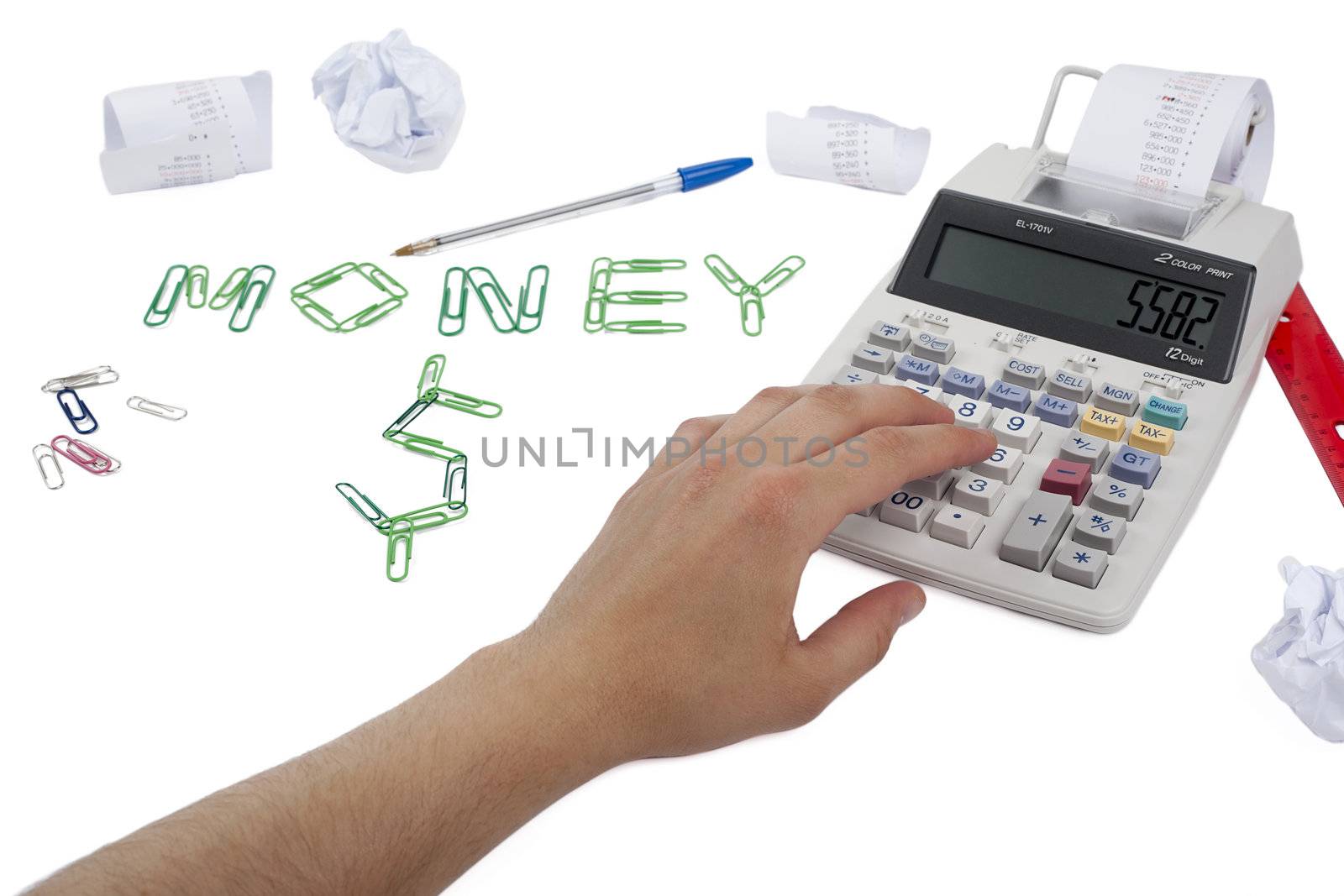 computing money concept by kozzi