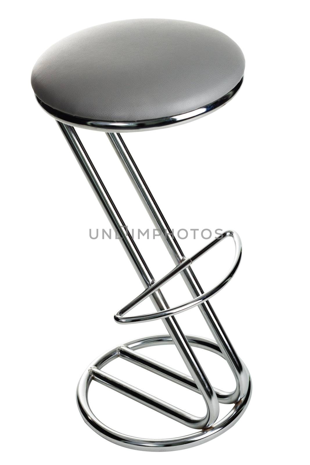 Bar chair isolated on white background by Gdolgikh