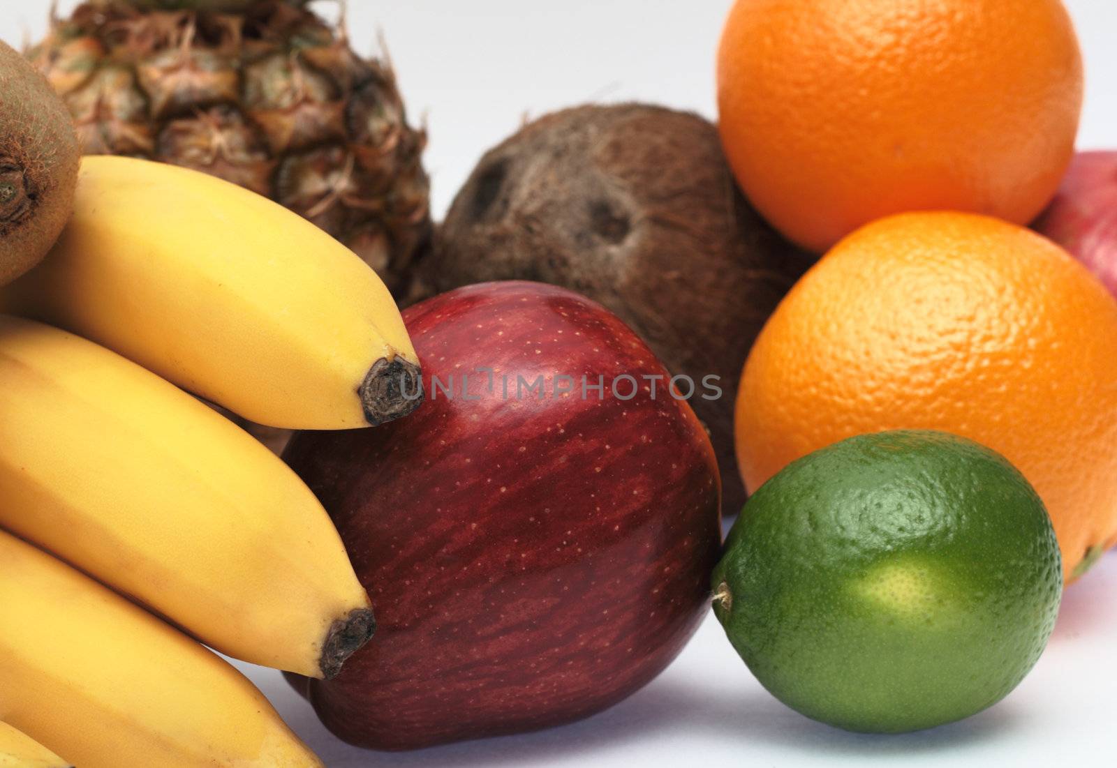 Colorful fresh fruits by Gdolgikh