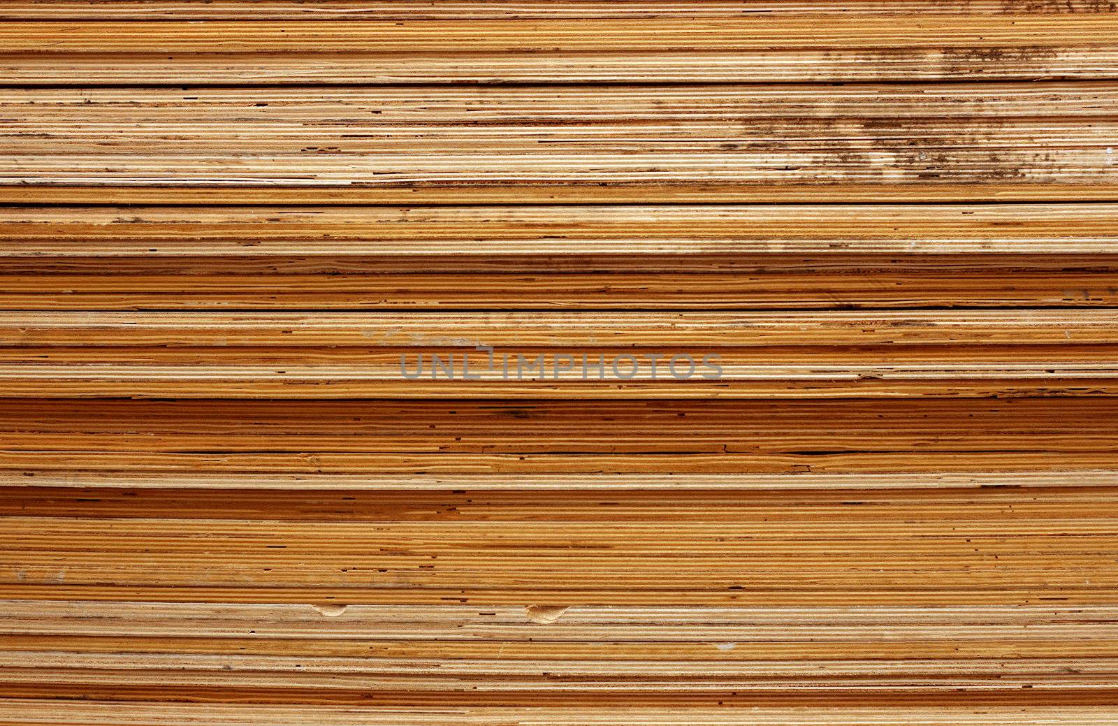 Striped texture of ply-wood