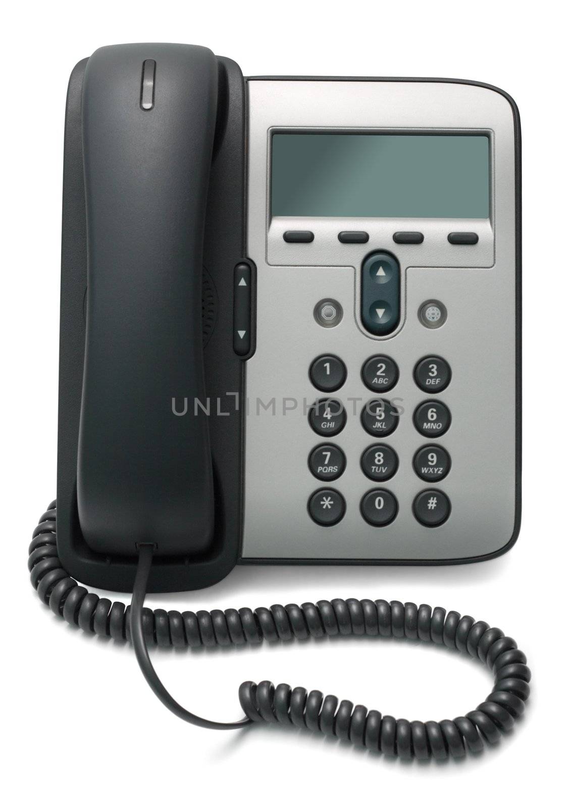 IP Phone isolated on white background