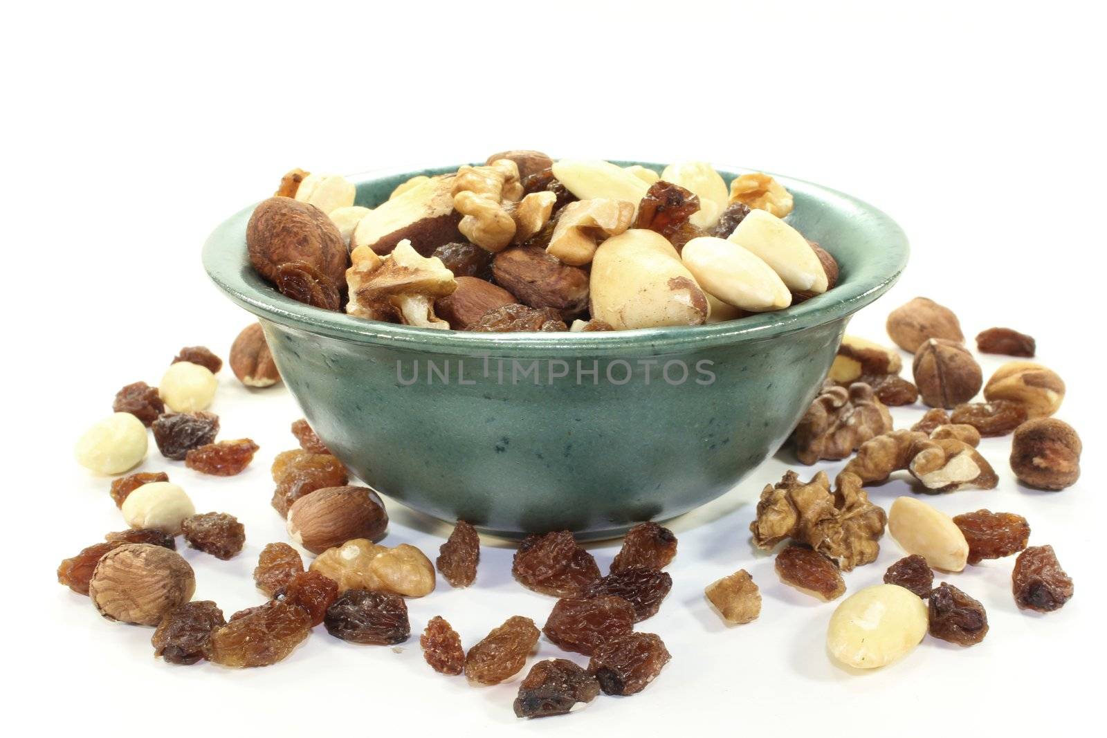 Nut-fruit mixture by silencefoto