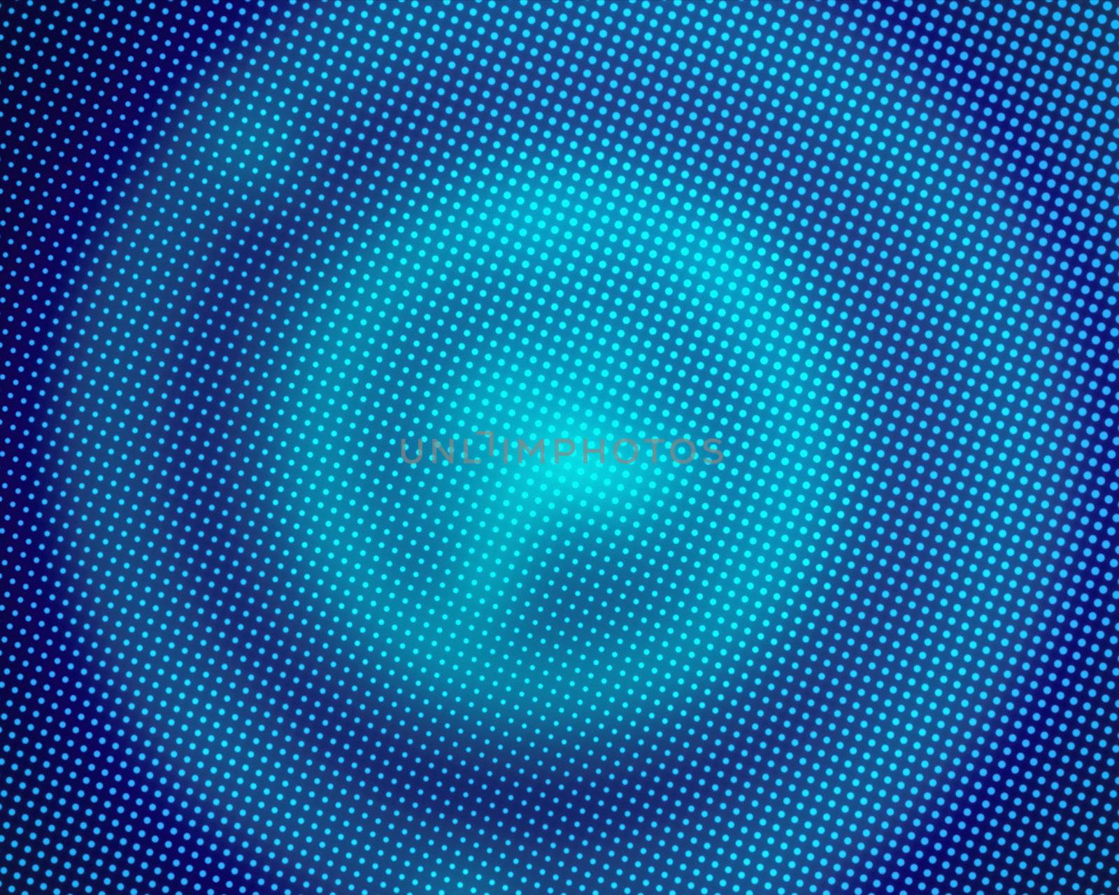Blue pixelated circles background
