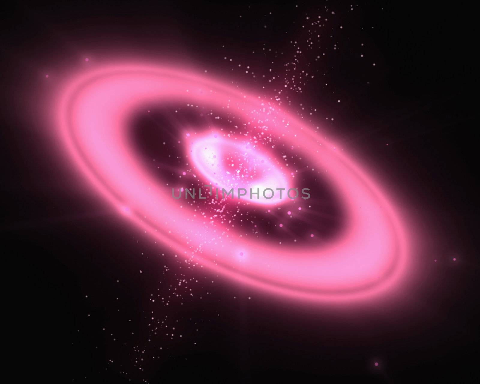 Pink galaxy background