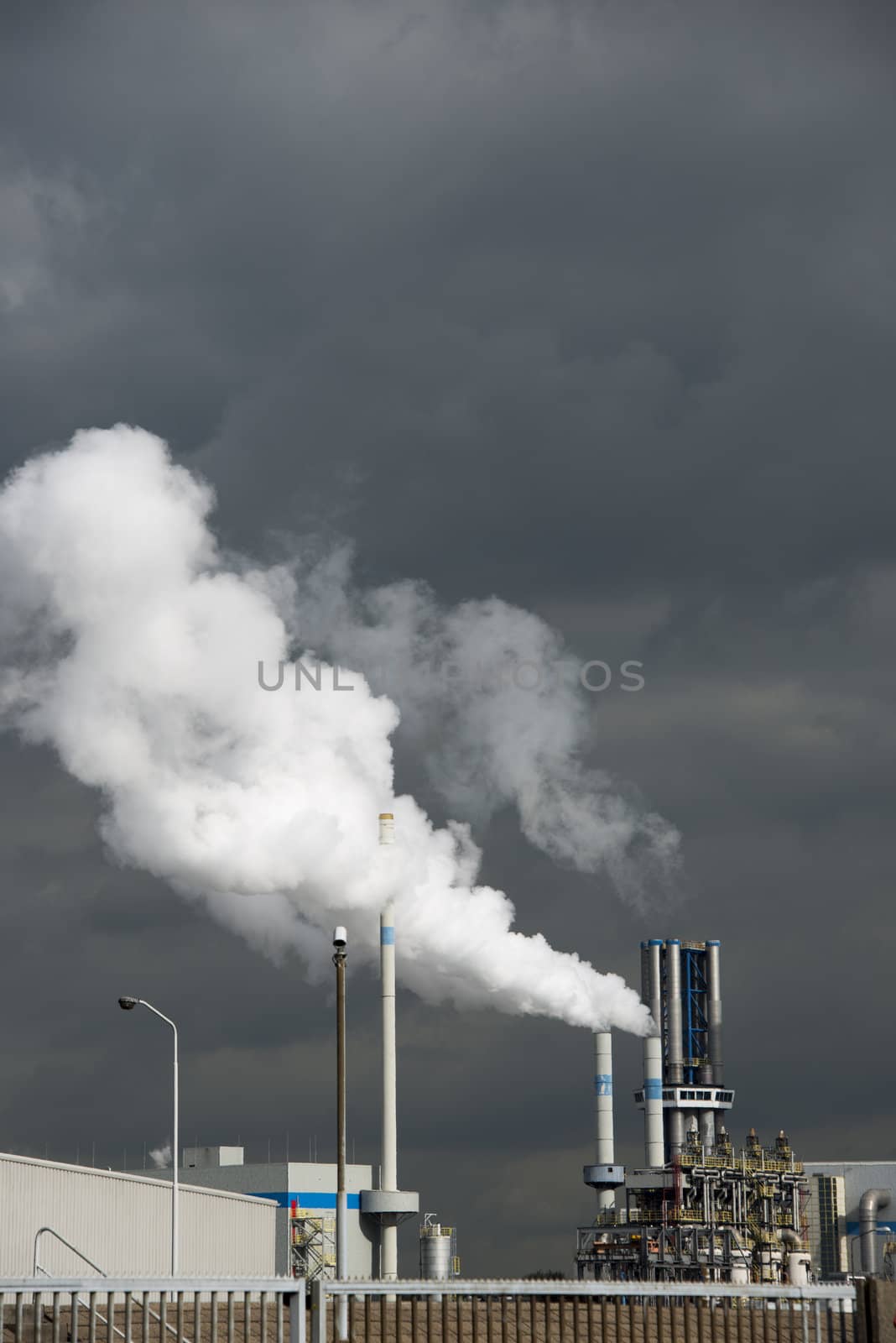 industrial smoke by compuinfoto