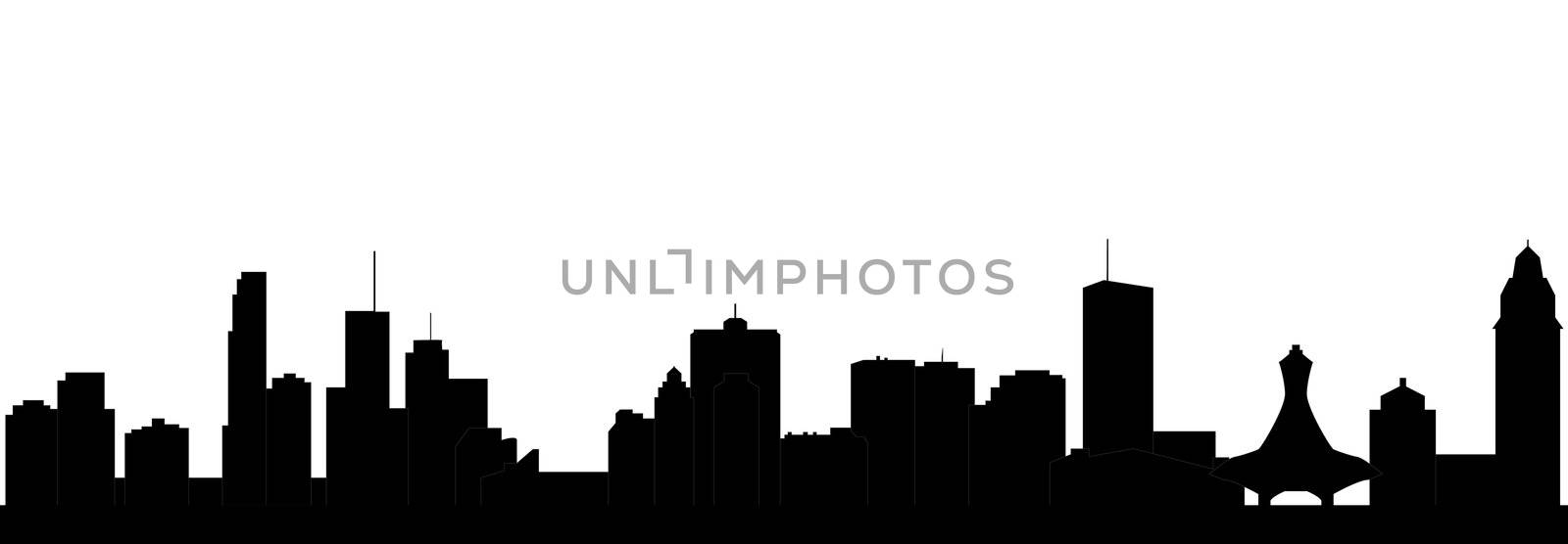 montreal skyline by compuinfoto