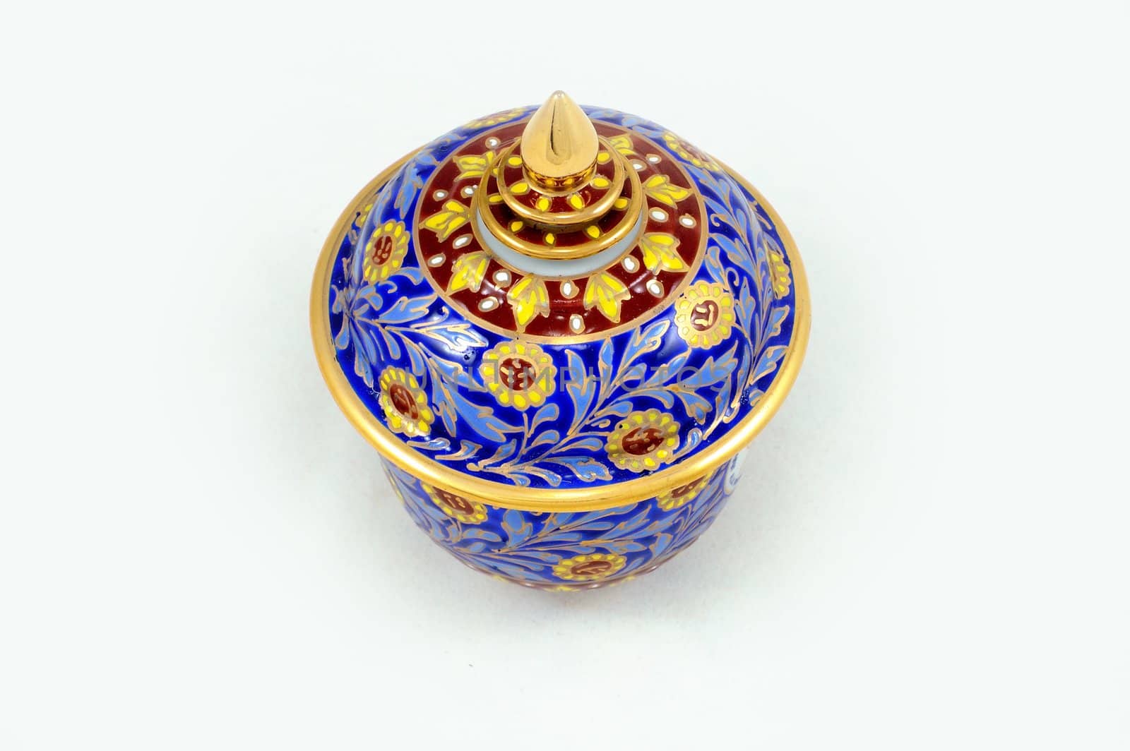 A beautifu Chinaware in isolation on white background.