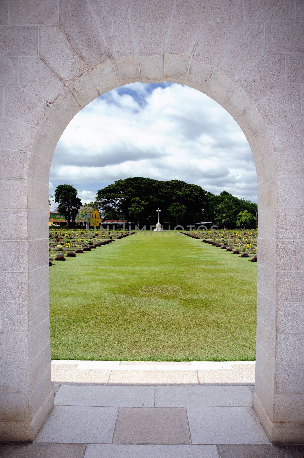 Military Cemetery partner Don Rak. by ngungfoto