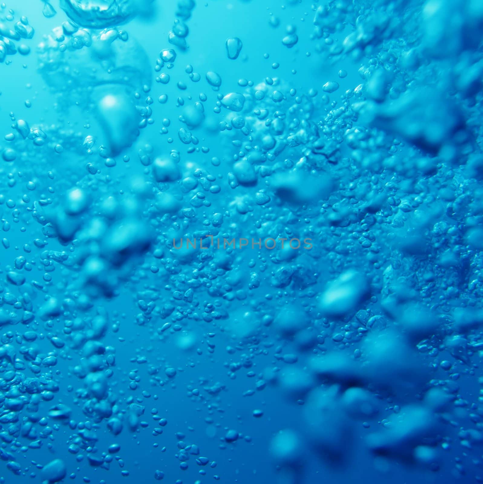 air bubbles in fresh water nice for backgrounds