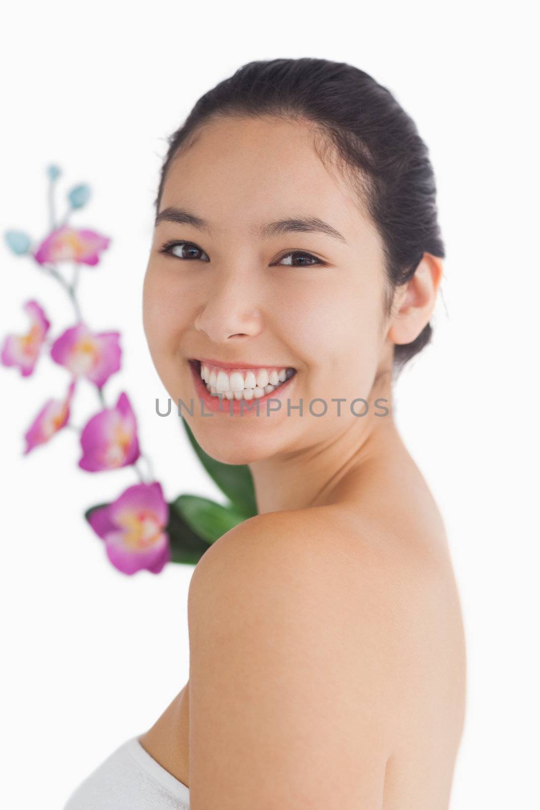 Natural beauty with orchids by Wavebreakmedia