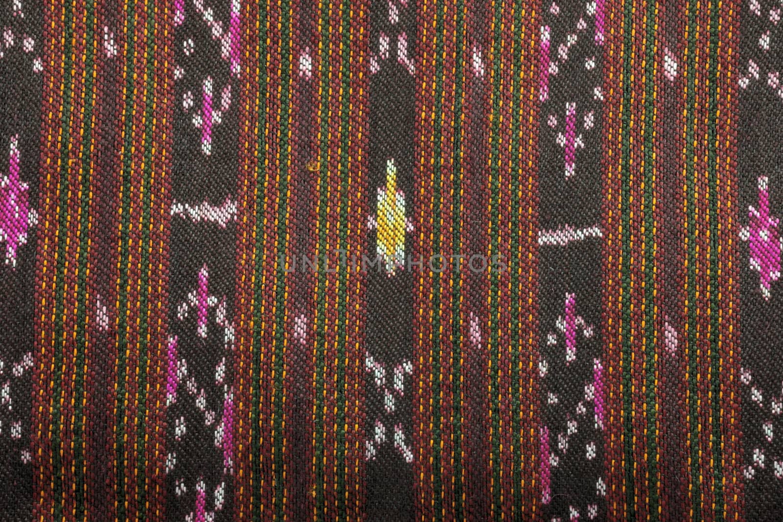 Close Up Pattern of thai silk.