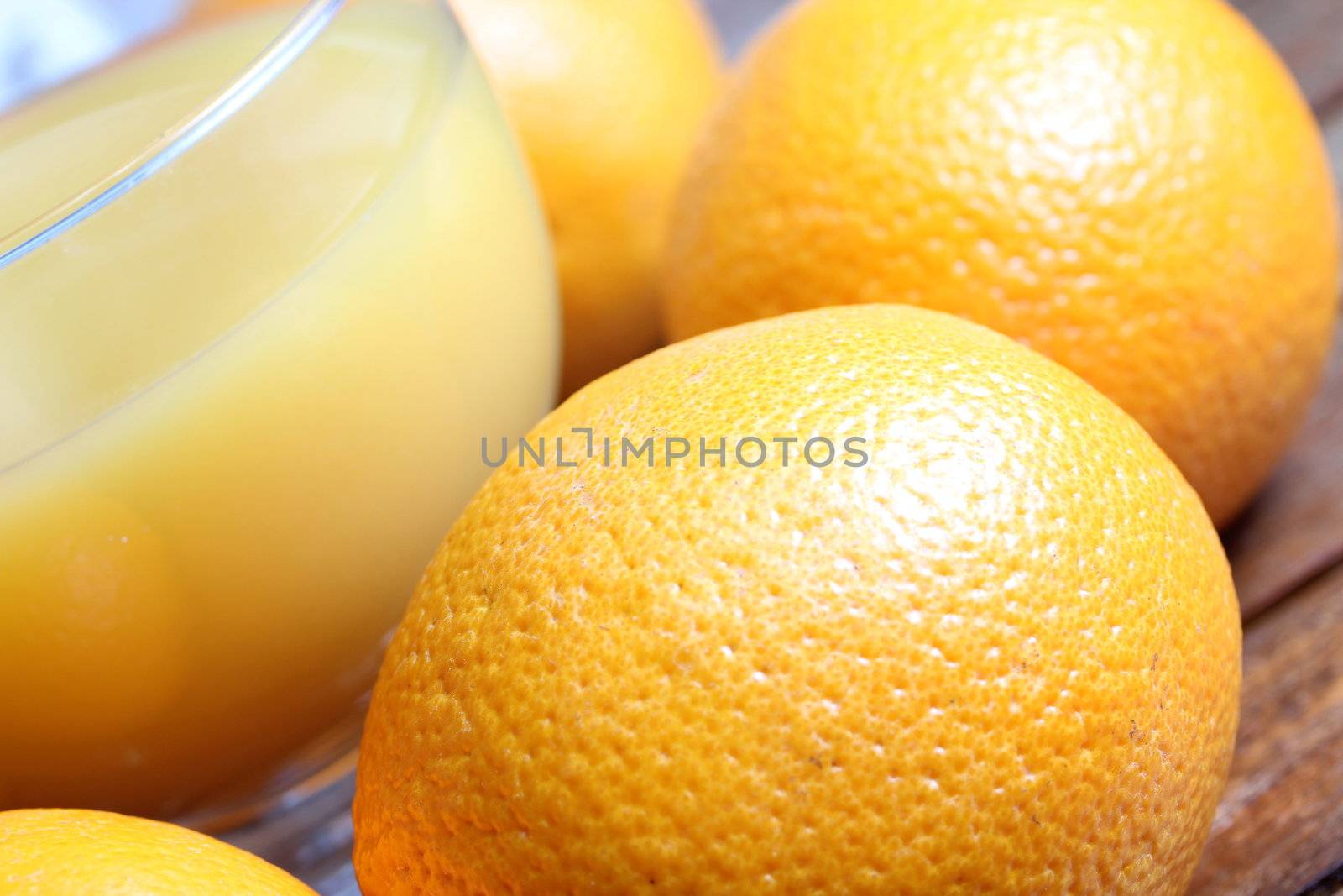 fresh orange juice