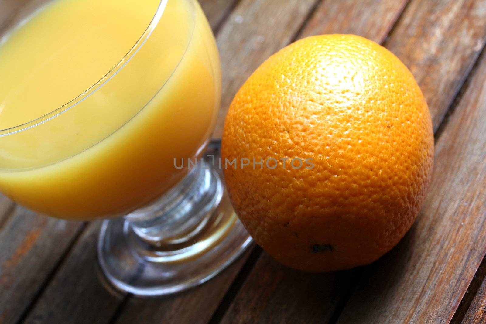 fresh orange juice