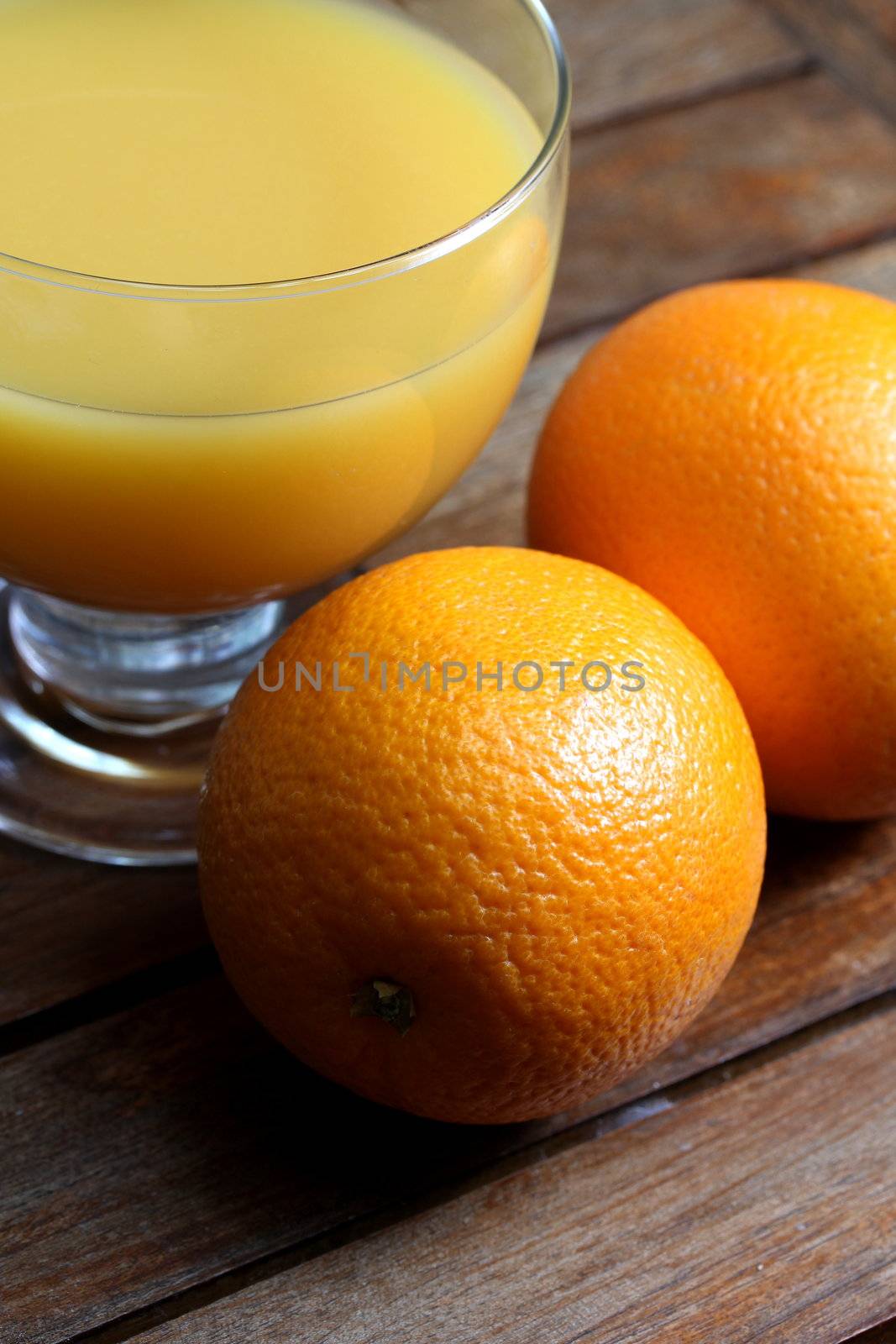 fresh orange juice