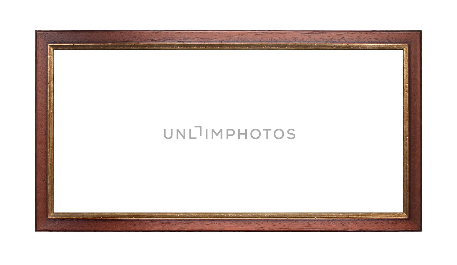 Empty picture frame isolated by kvinoz
