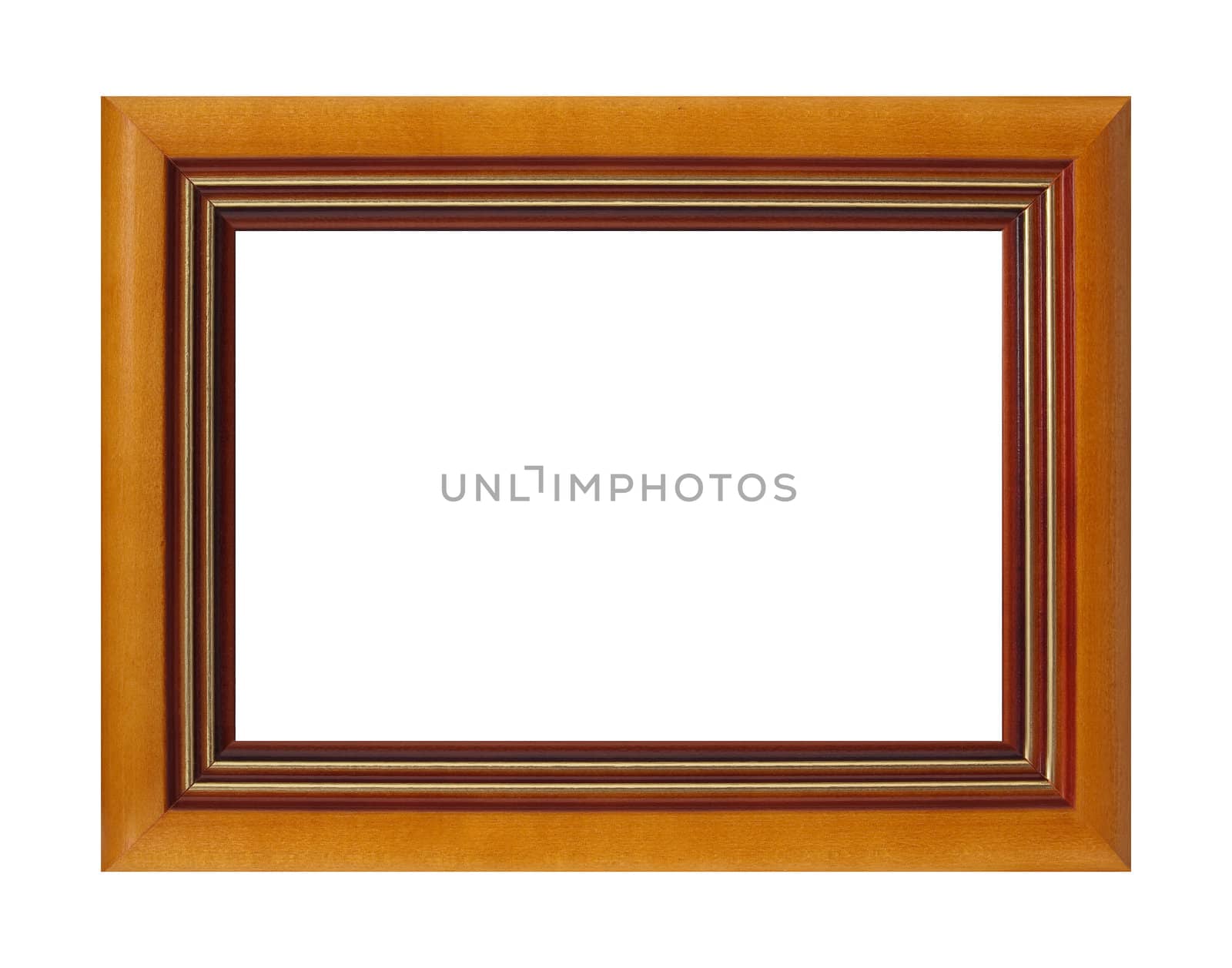 Empty picture frame isolated by kvinoz