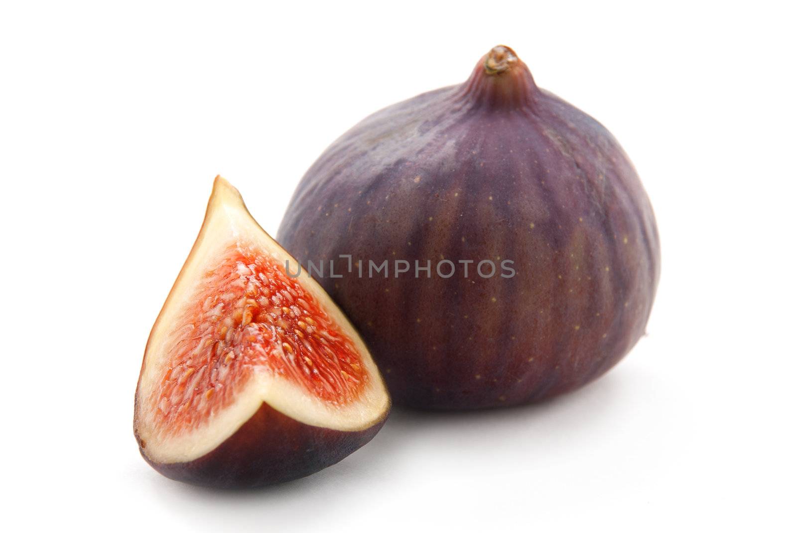 Figs on White Background by GennadiyShel