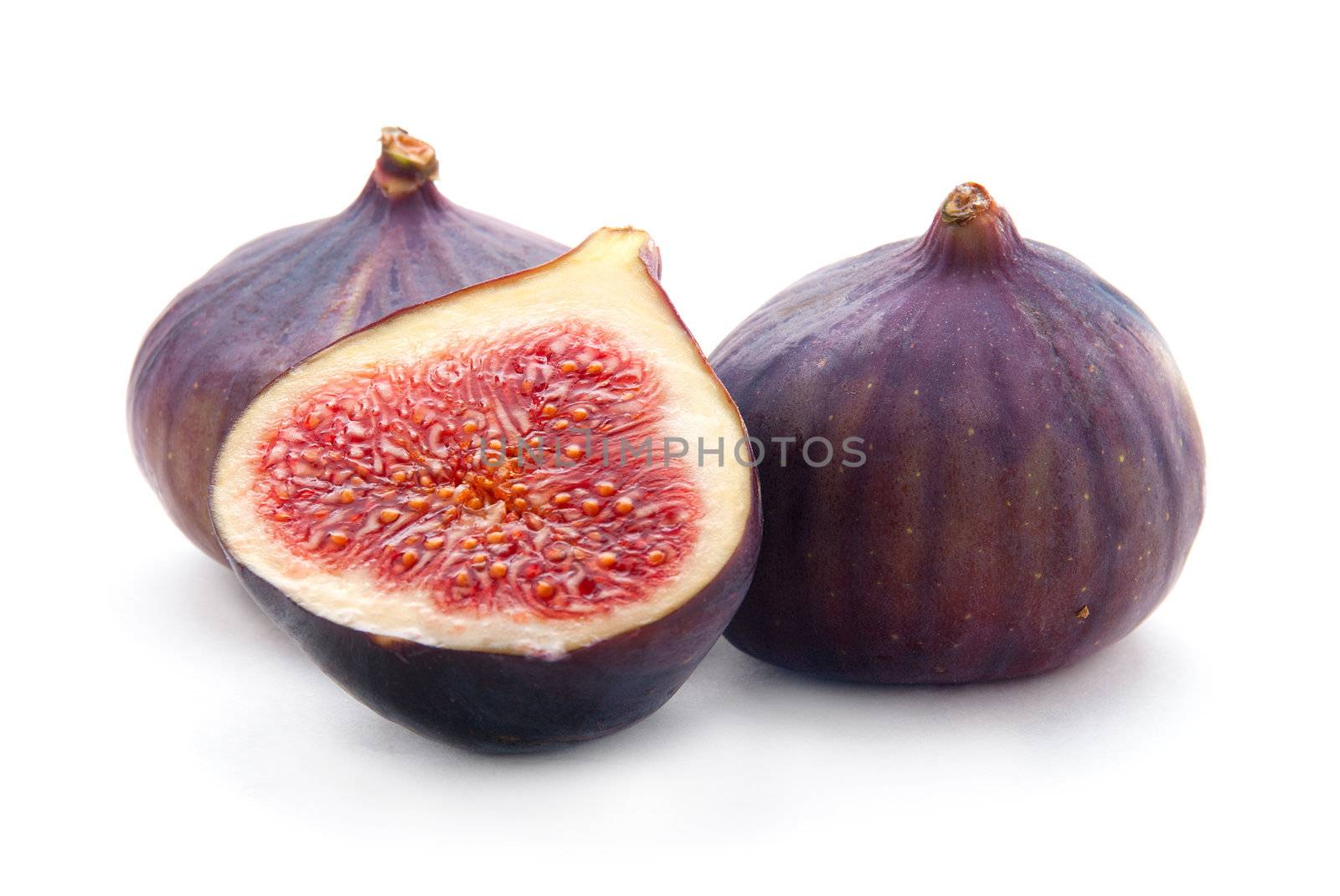 Figs on White Background by GennadiyShel